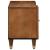 Cabinet TV Maro miere 105 x 33 x 46 cm Lemn de mango solid GartenMobel Dekor