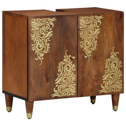 Dulap de chiuvetă cu depozitare Maro miere 62 x 33 x 58 cm GartenMobel Dekor