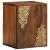 Dulap de perete Maro miere 38 x 33 x 48 cm Lemn de mango solid GartenMobel Dekor