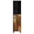 Dulap de Baie maro miere 38 x 33 x 160 cm Lemn de mango solid GartenMobel Dekor
