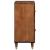 Bufet cu raft cu ușă Maro 60 x 33 x 75 cm Lemn de mango solid GartenMobel Dekor