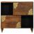 Bufet cu raft cu ușă Maro 80 x 33 x 75 cm Lemn de mango solid GartenMobel Dekor