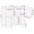 Bufet cu raft cu ușă Maro 80 x 33 x 75 cm Lemn de mango solid GartenMobel Dekor
