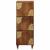 Bufet cu raft cu ușă Maro 40 x 33 x 110 cm Lemn de mango solid GartenMobel Dekor
