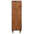 Bufet cu raft cu ușă Maro 40 x 33 x 110 cm Lemn de mango solid GartenMobel Dekor