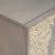 Cabinet TV cu raft Gri 105 x 33 x 46 cm Lemn de mango solid GartenMobel Dekor