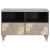 Cabinet TV cu sertar Gri 70 x 33 x 46 cm Lemn de mango solid GartenMobel Dekor
