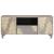 Cabinet TV cu sertar Gri 105 x 33 x 46 cm Lemn de mango solid GartenMobel Dekor