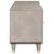 Cabinet TV cu sertar Gri 105 x 33 x 46 cm Lemn de mango solid GartenMobel Dekor