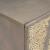 Cabinet TV cu sertar Gri 105 x 33 x 46 cm Lemn de mango solid GartenMobel Dekor