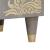 Dulap de chiuvetă Gri 62 x 33 x 58 cm Lemn de mango solid GartenMobel Dekor
