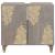 Dulap de chiuvetă Gri 62 x 33 x 58 cm Lemn de mango solid GartenMobel Dekor