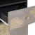 Dulap de Baie Gri 38 x 33 x 160 cm Lemn de mango solid GartenMobel Dekor