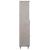 Dulap de Baie Gri 38 x 33 x 160 cm Lemn de mango solid GartenMobel Dekor