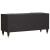 Cabinet TV cu raft Negru 105 x 33 x 46 cm Lemn de mango solid GartenMobel Dekor