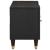 Cabinet TV cu raft Negru 105 x 33 x 46 cm Lemn de mango solid GartenMobel Dekor