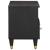 Cabinet TV cu sertar Negru 70 x 33 x 46 cm Lemn de mango solid GartenMobel Dekor