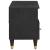 Cabinet TV cu sertar Negru 100 x 33 x 46 cm Lemn de mango solid GartenMobel Dekor
