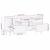 Cabinet TV cu sertar Negru 100 x 33 x 46 cm Lemn de mango solid GartenMobel Dekor