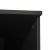 Dulap de Baie Negru 38 x 33 x 160 cm Lemn de mango solid GartenMobel Dekor