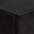 Bufet cu sertar Negru 60 x 33 x 100 cm Lemn de mango solid GartenMobel Dekor