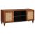 Cabinet TV cu raft Maro 105 x 33,5 x 46 cm Lemn de mango solid GartenMobel Dekor