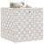 Cutii depozitare pliabile 10buc. crem 32x32x32cm textil nețesut GartenMobel Dekor
