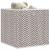 Cutii depozitare pliabile 10 buc maro 32x32x32cm textil nețesut GartenMobel Dekor