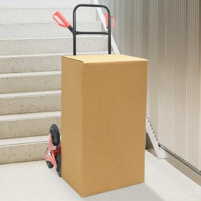 Cărucior manual Negru și roșu 64,5 x 49,5 x 114 cm Oțel GartenMobel Dekor