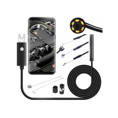 Camera endoscop USB-C 5.5 mm impermeabila 5 m cu LED reglabil