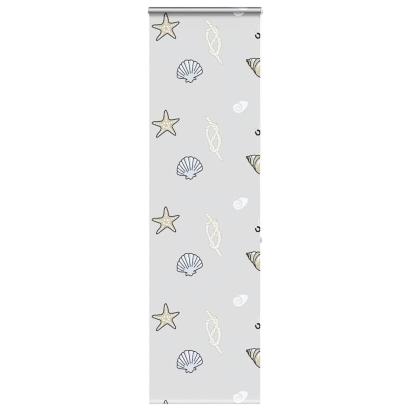 Jaluzea cu role de duș cu casetă 80x240 cm lățime material 76 cm GartenMobel Dekor