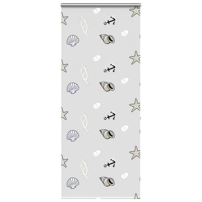 Jaluzea cu role de duș cu casetă 90x240 cm lățime material 86 cm GartenMobel Dekor