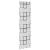 Jaluzea cu role de duș cu casetă 60x240 cm lățime material 56 cm GartenMobel Dekor