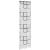 Jaluzea cu role de duș cu casetă 70x240 cm lățime material 66 cm GartenMobel Dekor
