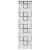 Jaluzea cu role de duș cu casetă 70x240 cm lățime material 66 cm GartenMobel Dekor