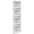 Jaluzea cu role de duș cu casetă 80x240 cm lățime material 76 cm GartenMobel Dekor