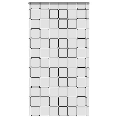 Jaluzea cu role de duș cu casetă 120x240cm lățime material 116cm GartenMobel Dekor