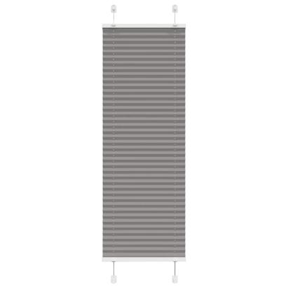 Jaluzea plisată Antracit 45x150 cm Lățime țesătură 44,4 cm GartenMobel Dekor
