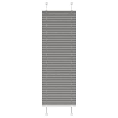Jaluzea plisată Antracit 50x150 cm Lățime țesătură 49,4 cm GartenMobel Dekor
