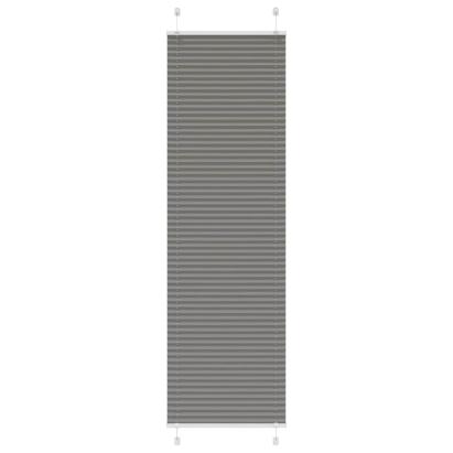 Jaluză plisată Antracit 60x200 cm Lățime țesătură 59,4 cm GartenMobel Dekor