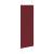 Jaluzea plisată Bordeaux Roșu 50x100 cm Lățime țesătură 49,4 cm GartenMobel Dekor