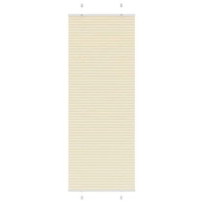 Jaluză plisată Crem 80x200cm Lățime țesătură 79,4 cm GartenMobel Dekor