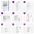 Jaluzea plisată verde petrol 110x100 cm Lățime țesătură 109,4 cm GartenMobel Dekor