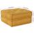 Unitatea de sofa modulară galben 70x70x36 țesătură GartenMobel Dekor