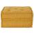 Unitatea de sofa modulară galben 70x70x36 țesătură GartenMobel Dekor