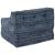 Unitate de canapea modulară Imprimare Indigo 70 x 70 x 56 cm GartenMobel Dekor