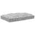 Perna pentru canapea pe palet Gri deschis 120 x 80 x 12 cm GartenMobel Dekor