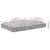 Perna pentru canapea pe palet Gri deschis 120 x 80 x 12 cm GartenMobel Dekor