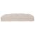 Perna pentru canapea pe palet Crem 120 x 80 x 12 cm Țesătură GartenMobel Dekor