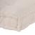 Perna pentru canapea pe palet Crem 120 x 80 x 12 cm Țesătură GartenMobel Dekor